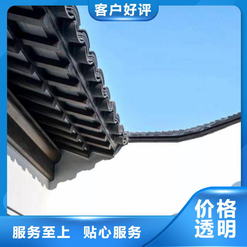 铝代木古建古铜色回廊建筑一手价格