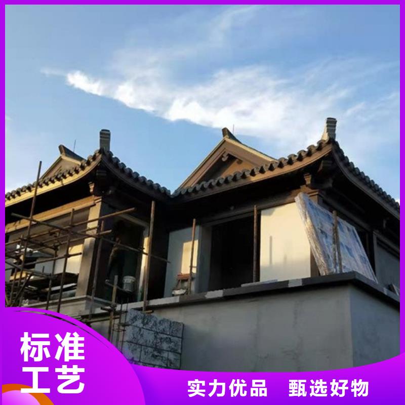 铝代木古建古铜色回廊建筑一手价格