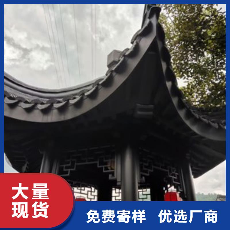 【铝代木古建古铜色回廊建筑品质有保障】